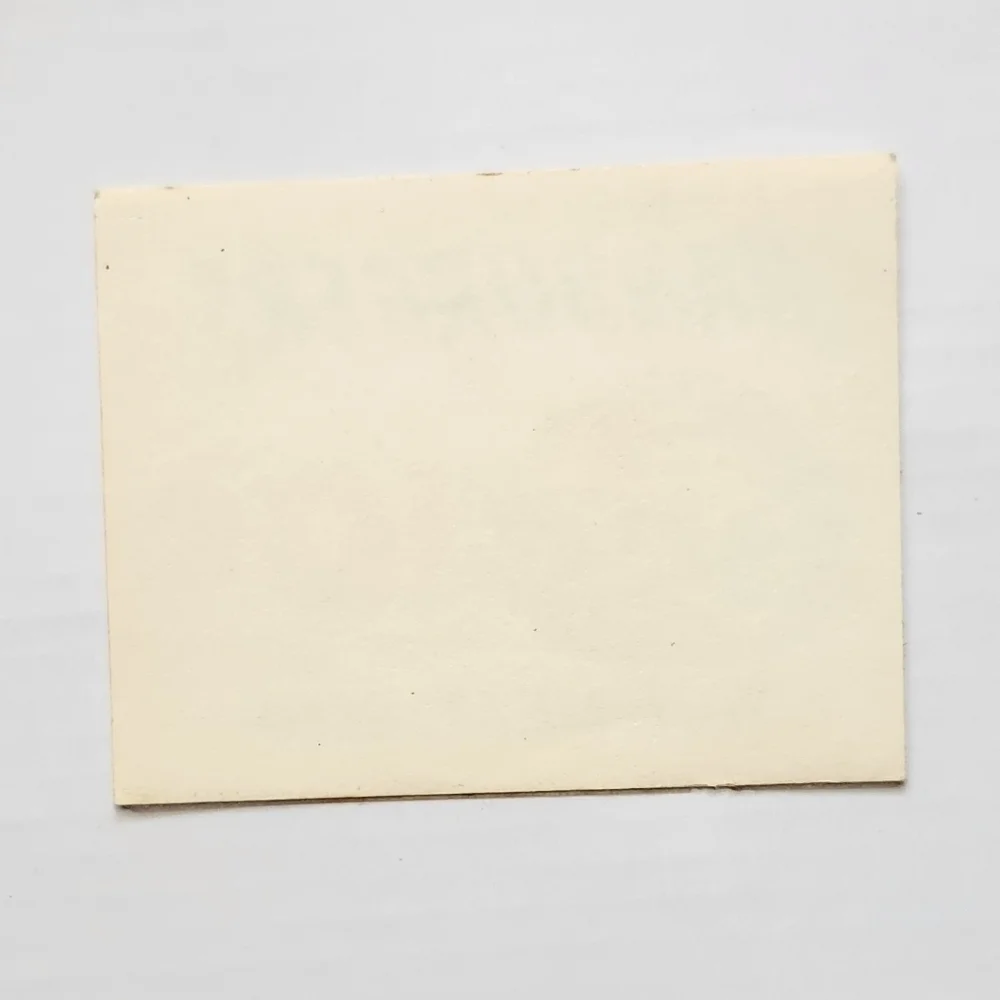 🍔 Vintage 1967 Topps NUTTY INITIALS Sticker “Hamburgers 10¢” Gag Card 🍟